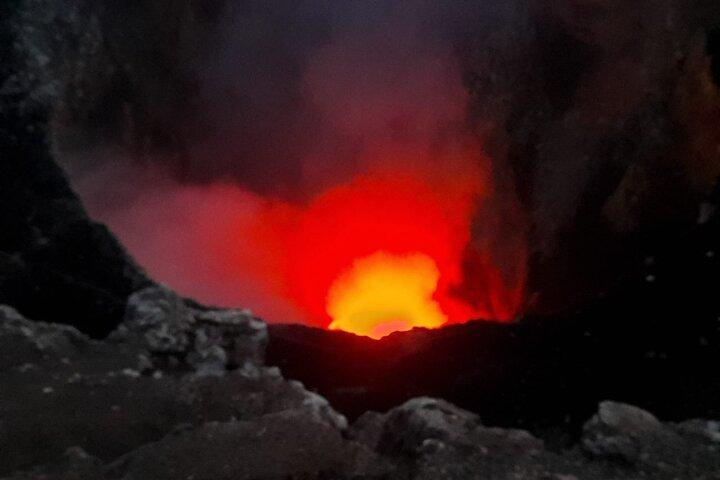 Visite nocturne du volcan Masaya !!