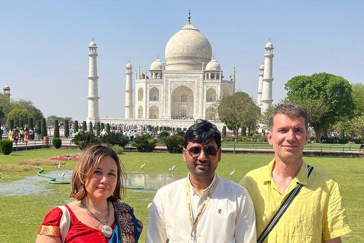 Delhi : Private Taj Mahal & Agra Tour por Gatimaan Express Train