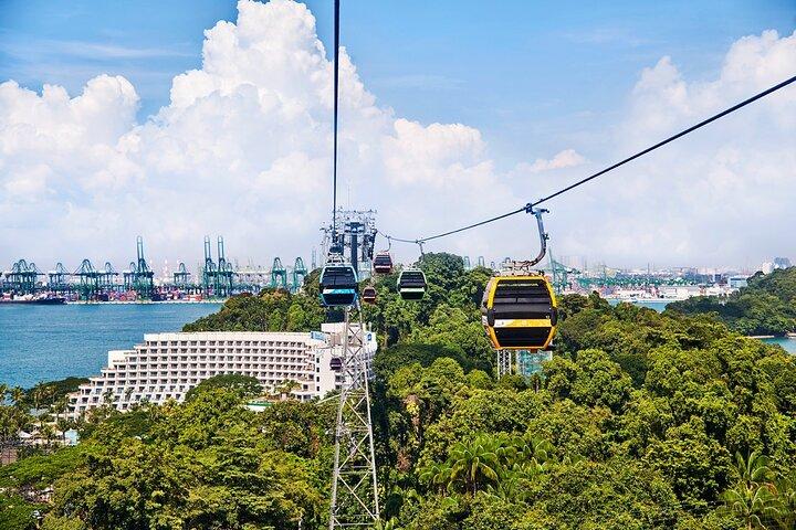Singapur Cable Car Sky Pass Hin- und Rückfahrkarte