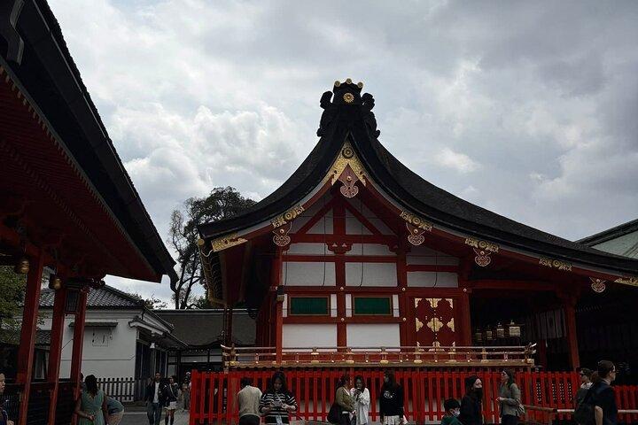 Nara och kyoto äventyr privat biltur