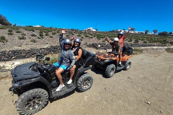 Santorini ATV Quad off-road tur: Perfekt for krydstogt passagerer