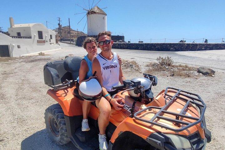 Santorini ATV Quad off-road tur: Perfekt for krydstogt passagerer