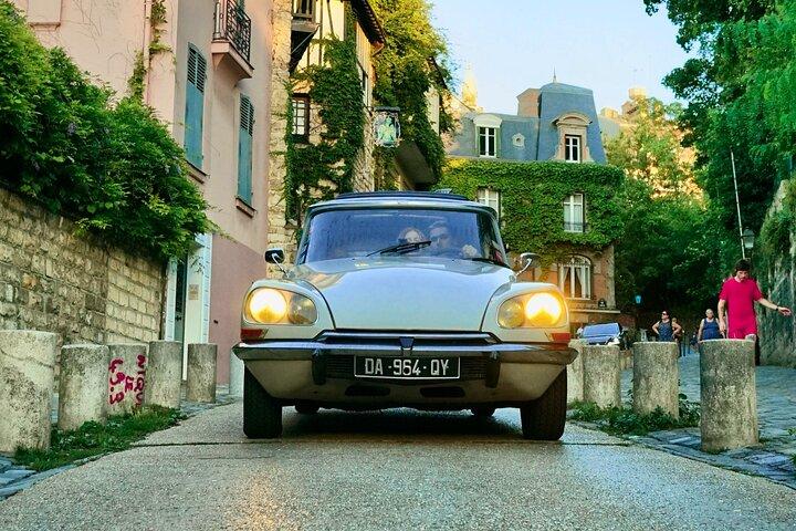 Geheimen van Parijs Tour in een Vintage Open-Top Franse auto Citroen DS