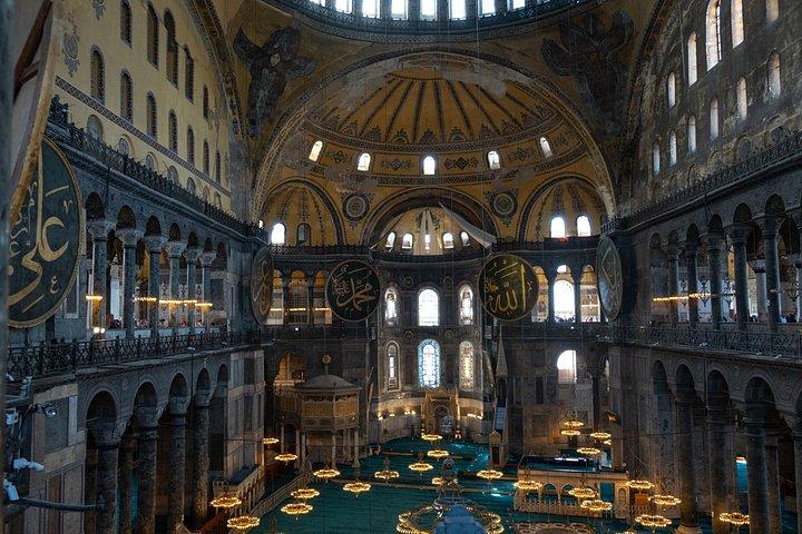Mezquita Azul de Estambul, Santa Sofía, Cisterna Basílica con Entradas