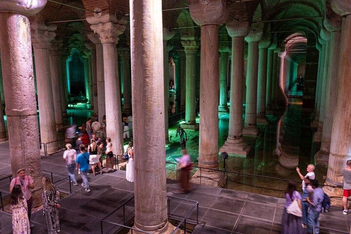 Mezquita Azul de Estambul, Santa Sofía, Cisterna Basílica con Entradas