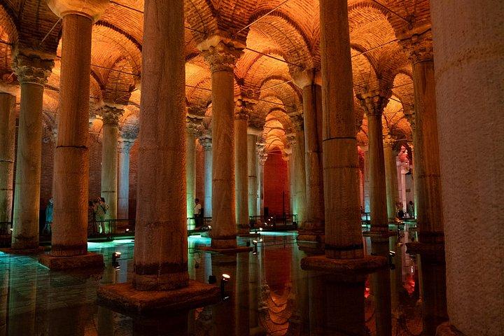 Mezquita Azul de Estambul, Santa Sofía, Cisterna Basílica con Entradas