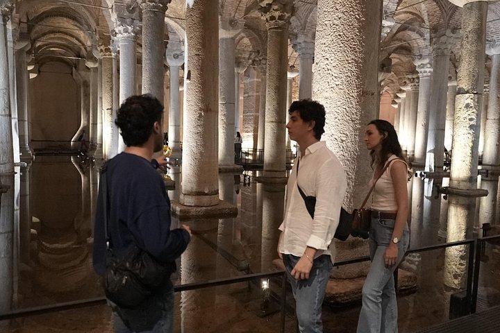 Mezquita Azul de Estambul, Santa Sofía, Cisterna Basílica con Entradas