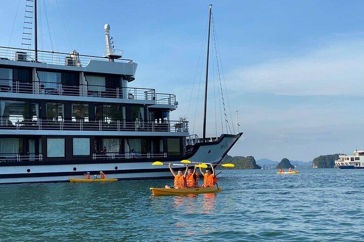 Vanuit Hanoi 3-daagse luxe 5-sterrencruises naar Ninh Binh en Lan Ha Bay