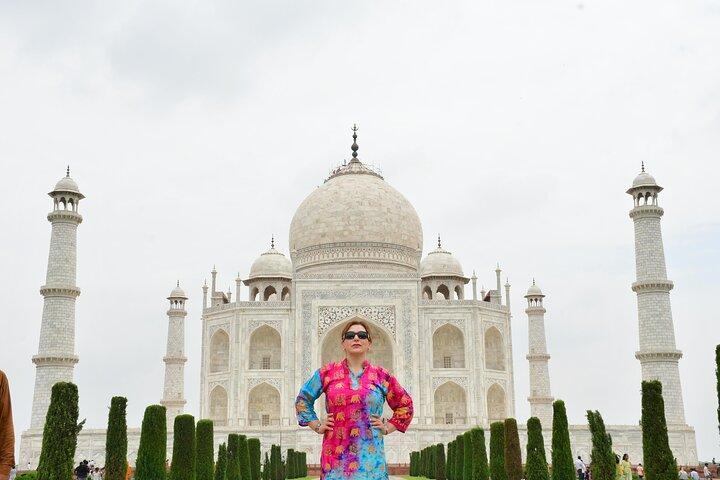 Taj Mahal & Agra Dagtour vanuit Delhi met de auto