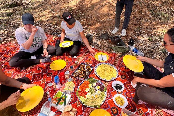 エッサウイラビーチ、砂丘と森で乗馬ギャロップ2時間
