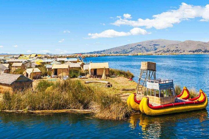 Da Puno Uros e Taquile tour di un'intera giornata