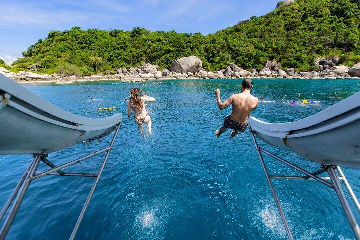 Koral snorkling omkring Koh Tao og Koh Nang Yuan