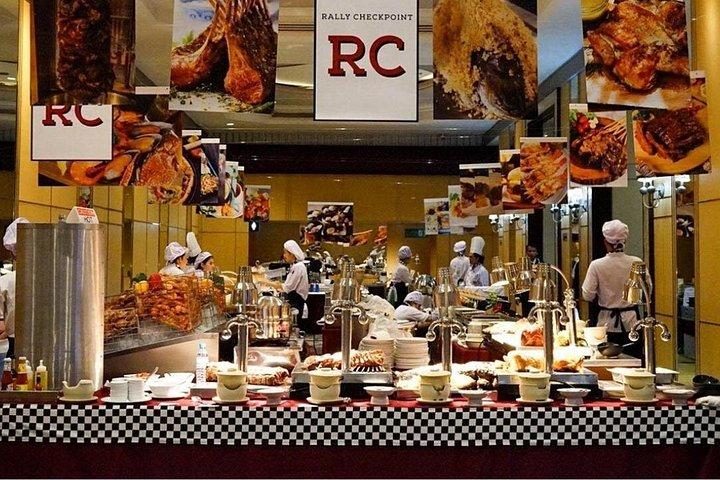 バンコクの展望台付きバイヨークスカイホテルビュッフェチケット