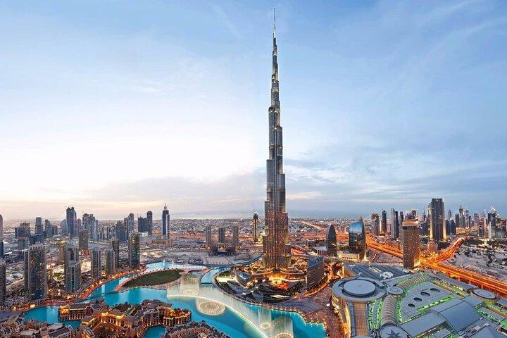 Dubai City Tour com Burj Khalifa na entrada superior