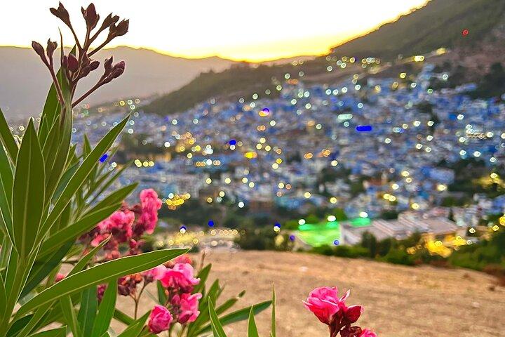 Chefchaouen om natten