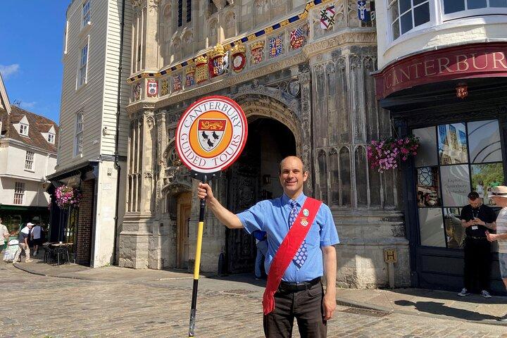 Excursão a pé guiada oficial em Canterbury - Excursão às 14h