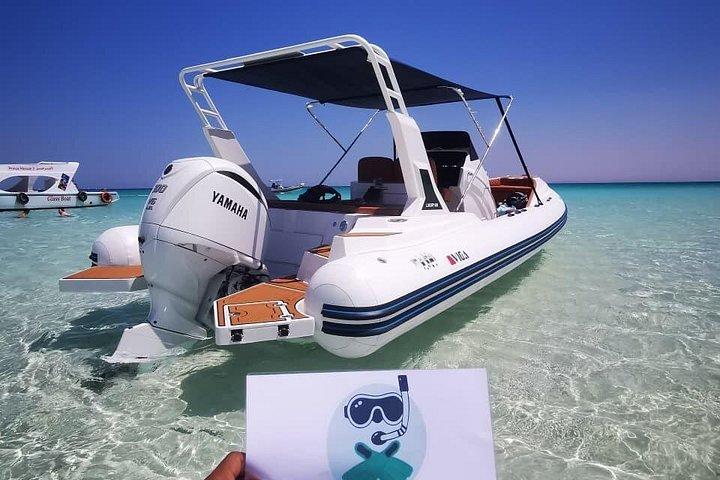 選択した目的地までの4時間のスピードボート旅行-フルガダ