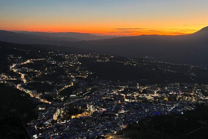 Chefchaouen om natten