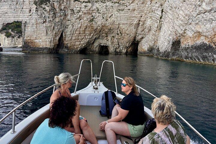 Zakynthos : プライベートクルーズ - ケリ洞窟、ミジトレス、マラトンシ