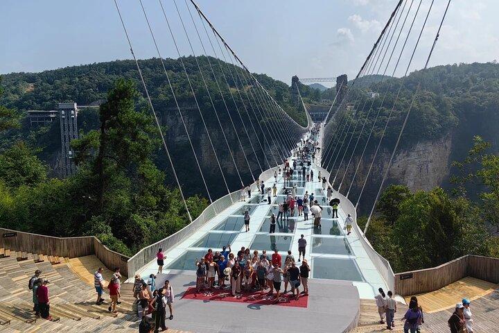 2 jours Zhangjiajie Tour Avatar Mountains Glass Bridge Grottes