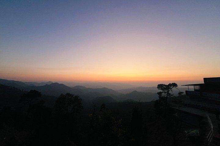 Kunjapuri Sunrise & downhill Neer Waterfall trek with Guide