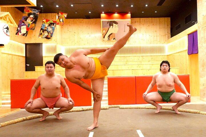 札幌相撲ショー 日本食と写真で体験