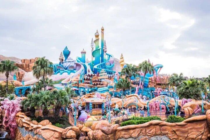 Tour privado de Tóquio Disneyland/DisneySea com transporte de carro