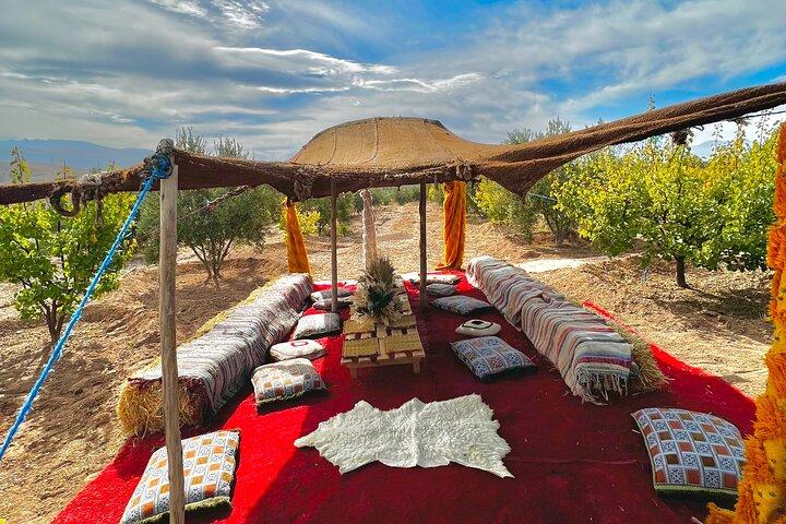 De Marrakech Marrakech Marruecos Desayuno y paseo en camello en el desierto de Agafay