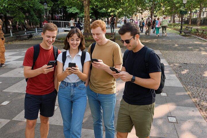 Udendørs flugt spil: Stop virus i Bratislava