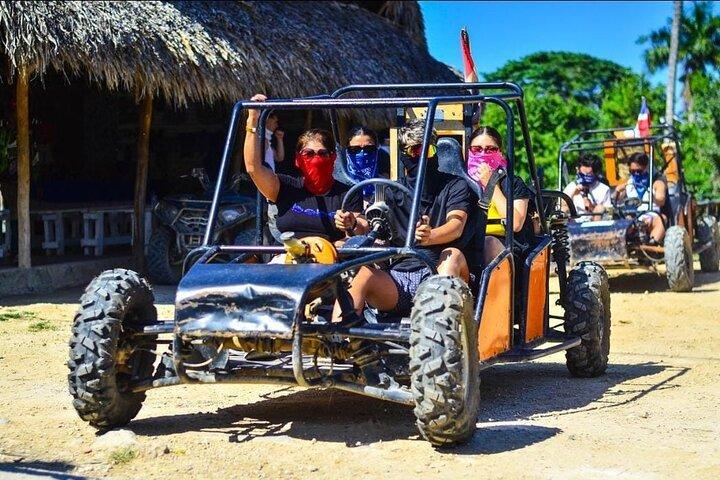 Equitazione e Atv/Buggy combinati privati a Macao Beach/Cave
