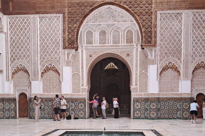 Visite guidée d'histoire de Marrakech, Art et artisanat