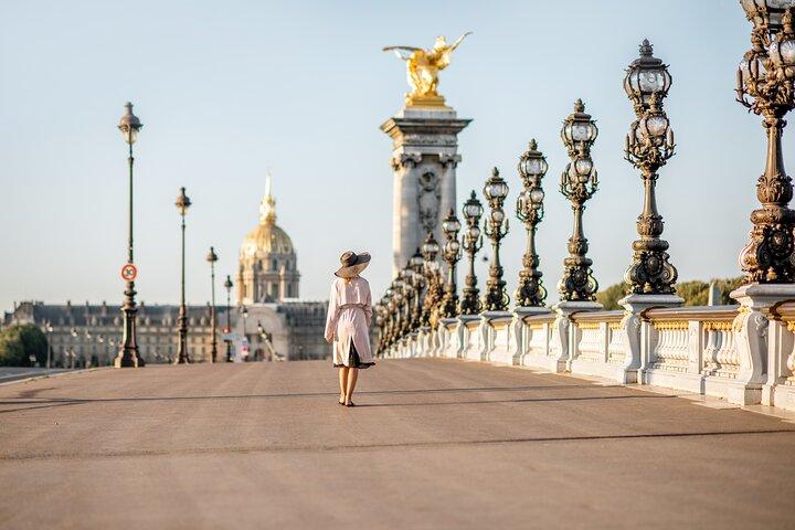 Arc de Triomphe en Champs Élysées-wandeltocht
