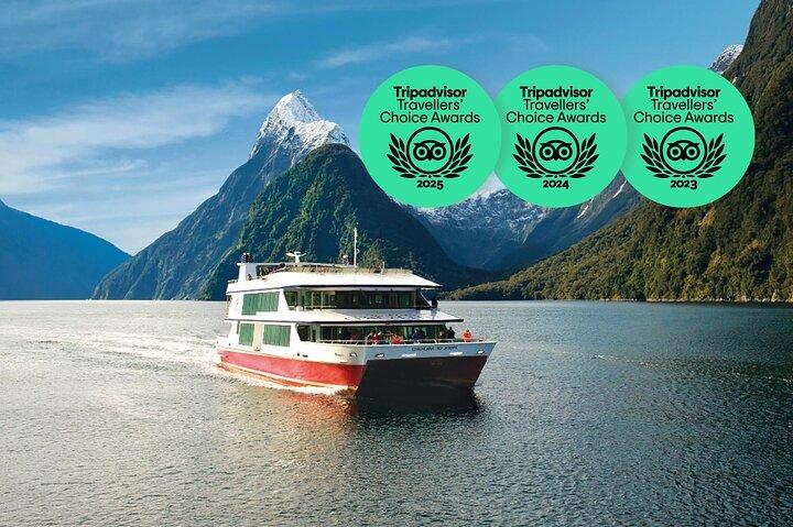 Milford Sound Kleingruppentour, Kreuzfahrt & Picknick Mittagessen