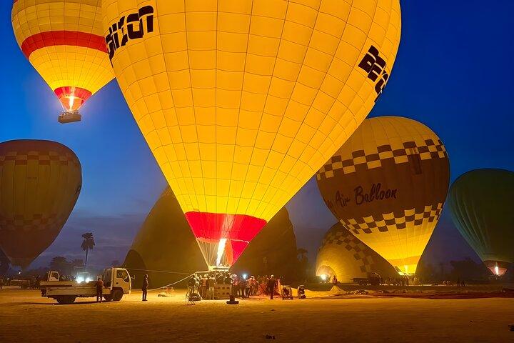 Luxor Hot Air Balloon Ride with Sunrise Views and Transfers