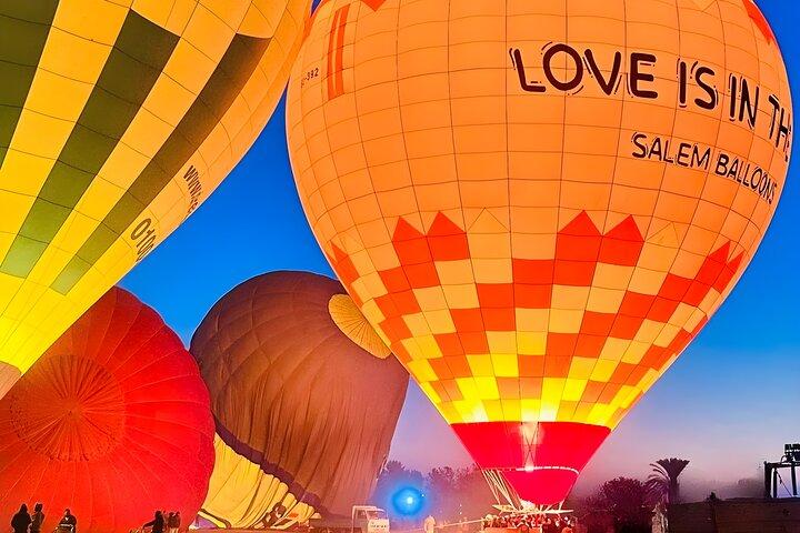 Luxor Hot Air Balloon Ride with Sunrise Views and Transfers