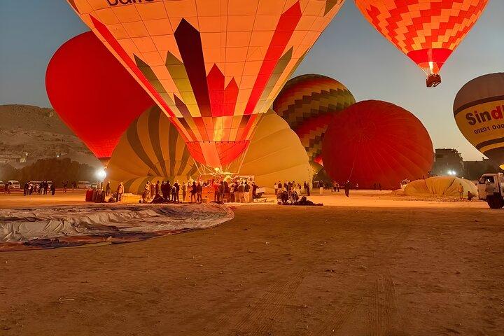 Luxor Hot Air Balloon Ride with Sunrise Views and Transfers