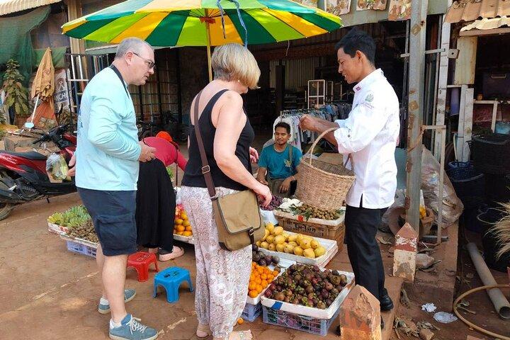 Battambang : Cours de cuisine et tournée des marchés