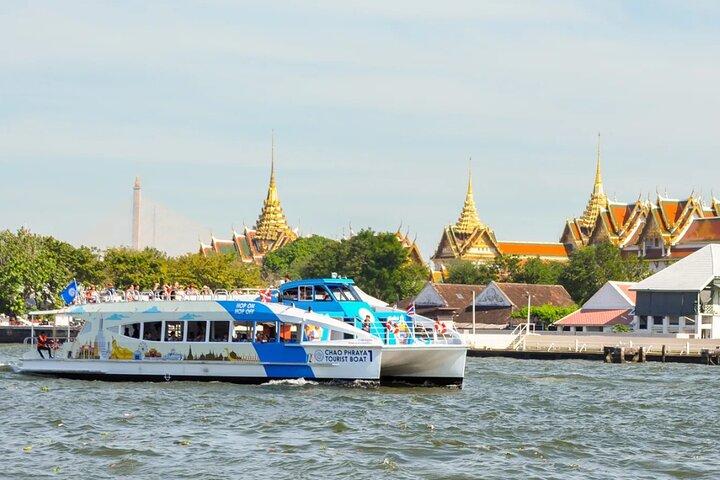 Chao Phraya Barco turístico turístico de Bangkok