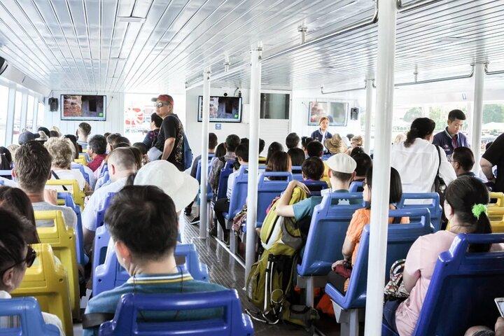 Chao Phraya Barco turístico turístico de Bangkok