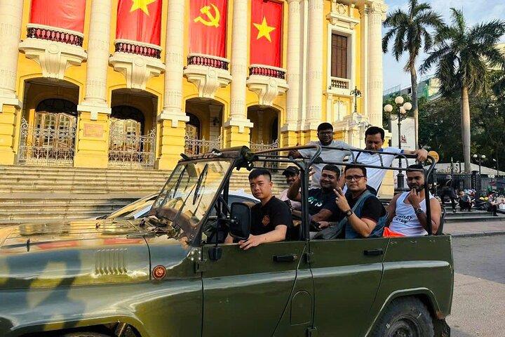 Hanoi Old Quarter Highlights by Jeep