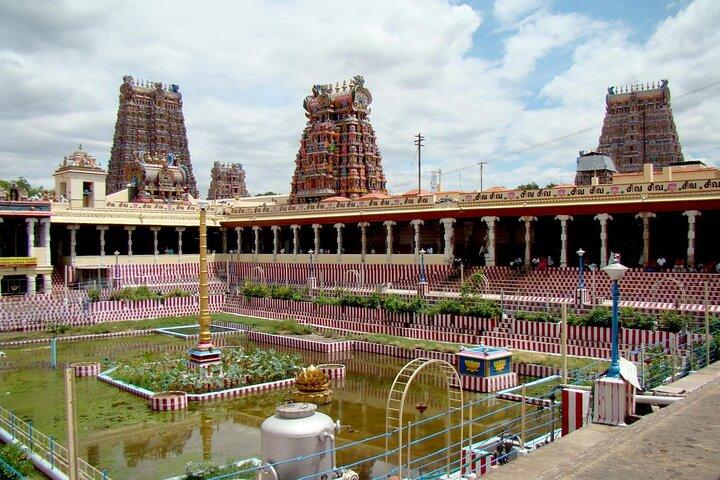 Visite des temples de l'Inde du Sud