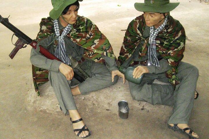 Cu Chi Tunnels Halbtagestour von Ho-Chi-Minh-Stadt