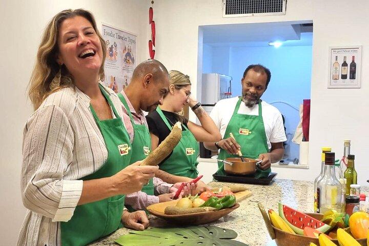 リオで家庭料理教室 ブラジル料理9品一緒に作る