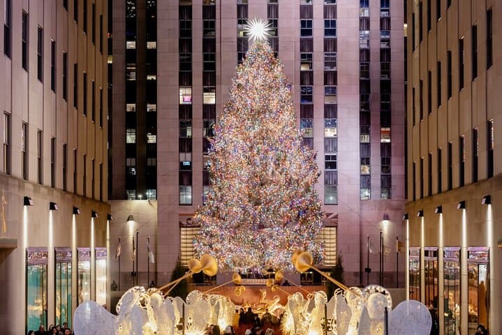 NYC Holiday Lights Sightseeing Bus Tour