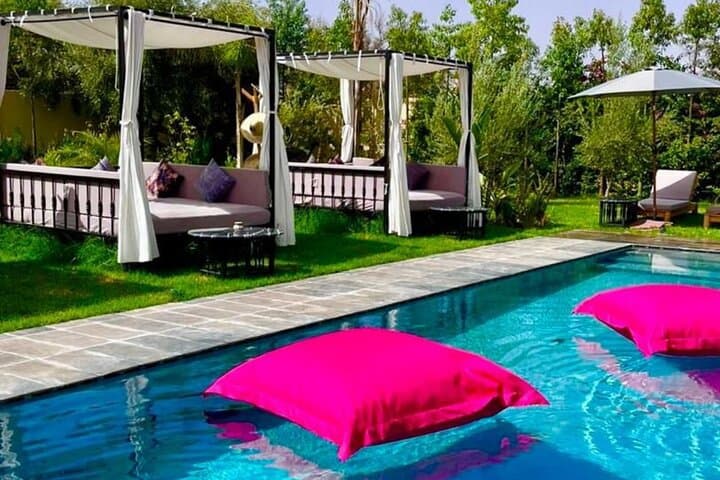 Marrakech Villa Day Pass: Pool, Moroccan Lunch & Hotel Pickup