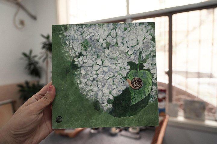 上海：中国語伝統絵画体験ワークショップ