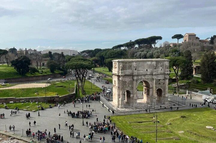 Colosseum Attic with 3rd to 4th and 5th Levels with Audio Guide