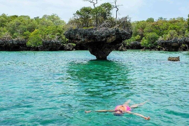 Zanzibar Volledige dag Privétour Safari blauw & zeevruchten BBQ Zonsondergang