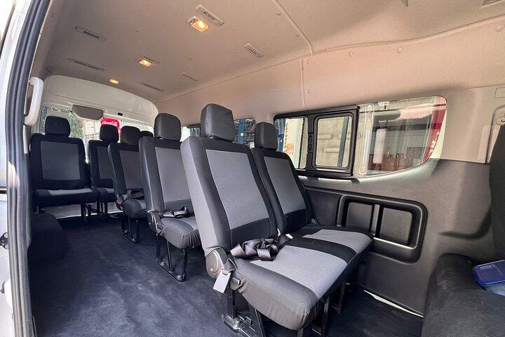 Rodada e transporte privado para o Estádio da Cidade do México