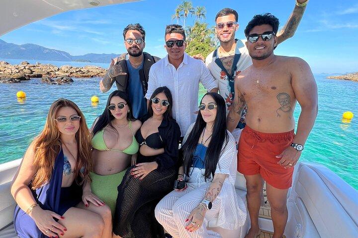 Lancha Privada VIP Paradise Ilha Grande e Traslado do Rio